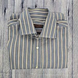 ETRO Milano Stripped Button Down Shirt